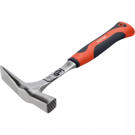 EXTOL kőműves kalapács rajnai, kovácsolt ; egy darabban kovácsolt nyéllel, 600g 8811415