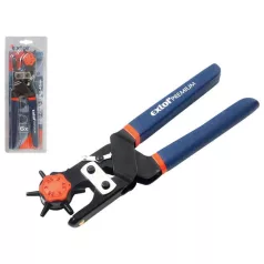   EXTOL bőrlyukasztó, gumírozott nyéllel; forgatható fejű, 6 lyukú 2.0 -2.5-3.0-3.5-4.0- 4.5mm 8813820