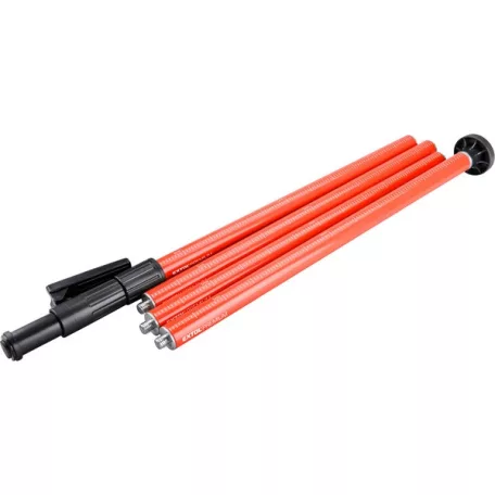 EXTOL 8823906 teleszkópos rúdállvány, ALU, állítható magasság: 590-3000mm, 5/8"-1/4" menetes csatlakozó, lézeres vízmértékhez