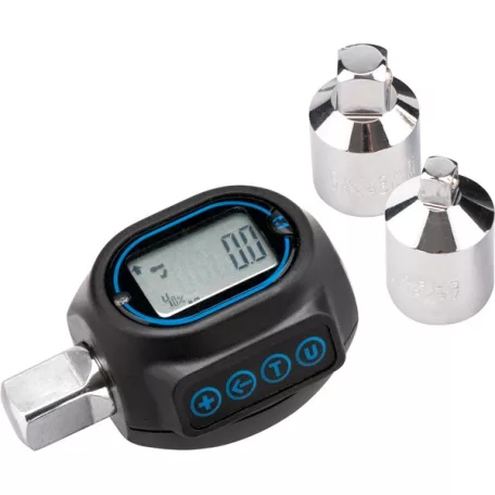 EXTOL 8825300 digitális nyomaték adapter, hangjelzéssel, 1/2", 20-200Nm, adapterek: 1/4"és 3/8"