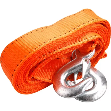 EXTOL vontató heveder, max.2800kg; 4m×50mm, 2 db kovácsolt kampóval 8861160