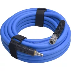   EXTOL 8865149 légtömlő egyenes, 10m, kompresszorhoz, 1/2", átm.: 13 / 19 mm, max. 20 Bar, gyorscsatlakozókkal