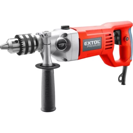EXTOL 8890040 ütvefúrógép , 1050W, fémházas, 0-2500 ford/perc, tokmány 3-16mm, papírdobozban