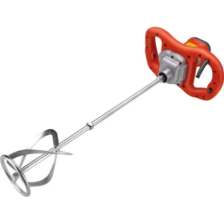 EXTOL 8890600 elektromos festék- és habarcskeverő gép (mixer) 1200W, M14 menet, lágy indítás, ford =180-650/min