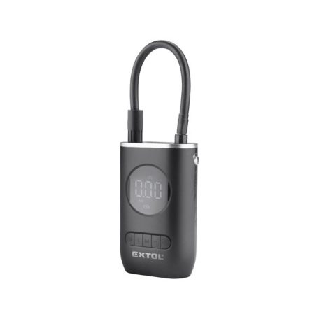 EXTOL akkus légkompresszor 7,4V, 2000 mAh Li-ion akku, max. 10,3 Bar 8891511