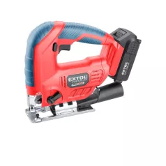   EXTOL akkus dekopírfűrészgép, Share20V, 20V, Li-ion, 1db akku, 1db töltő, 2000 mAh
