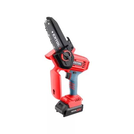 EXTOL PREMIUM akkus láncfűrészgép egykezes, Share20V, 20V, Li-ion, 155 mm 8891922