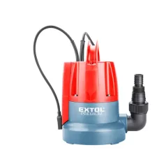   EXTOL búvárszivattyú tiszta vízhez, úszókapcsolóval, 400W, szállító teljesítmény: 8m3/h, max. száll. 7 m 8895014