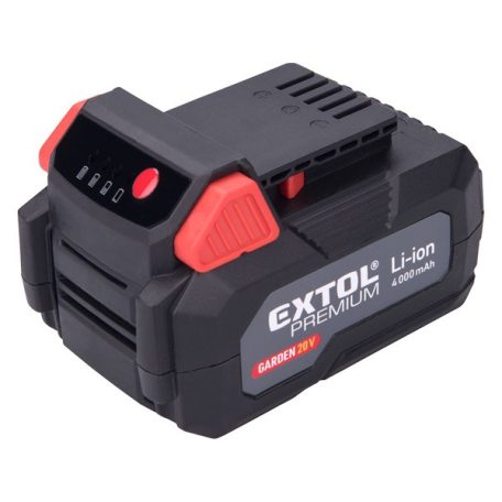 EXTOL tartalék akku Garden20V, 20V, 4000mAh 8895782