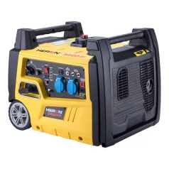   Heron, benzinmotoros áramfejlesztő, kézi indítás, 3,0 kVA, 230V, 1 fázisú, inverteres 8896220
