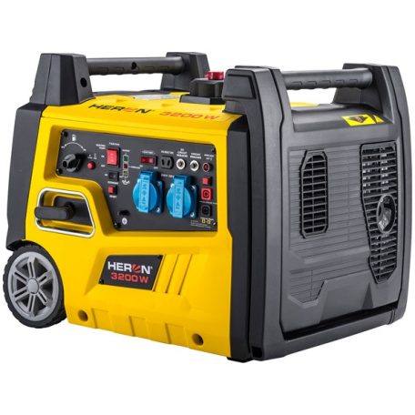 Heron, benzinmotoros áramfejlesztő, táv- és önidítóval 3,0 kVA, 230V, 1 fázisú, inverteres 8896222