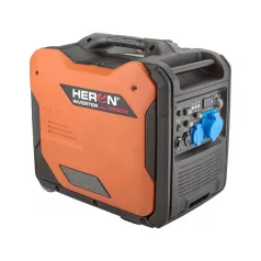   HERON Heron, benzinmotoros áramfejlesztő, csendes üzemű, 5,0 kVA, 230V, 1 fázisú, inverteres 8896227