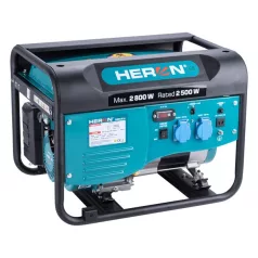   HERON 8896416 benzinmotoros áramfejlesztő, max 2600 VA, egyfázisú