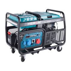   Heron benzinmotoros áramfejlesztő,  13/11 kVA, három- és egyfázisú, benzin üzemű, önindítós 8896431