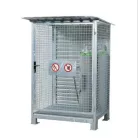 Szekrény, gázpalackra 24 palackhoz