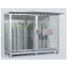 Szekrény, gázpalackra 48 palackhoz