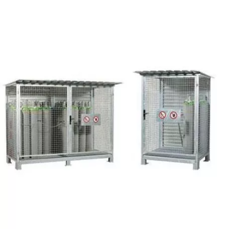 Szekrény, gázpalackra 48 palackhoz