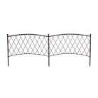 Ágyásszegély - Classic 0,4x1m - festett fém