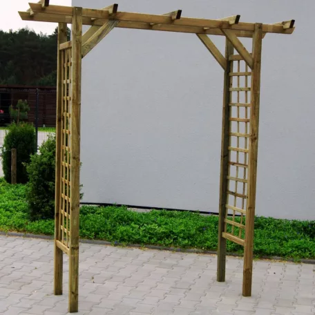 Rózsafuttató pergola 70x210x180 cm