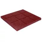 Reflex Grid gumi járólap, 3x40x40, vörös