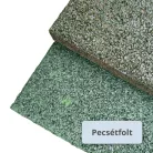 MÁSODOSZTÁLYÚ ReFlex Playzone45 esésvédő gumilap - 4,5x100x100 cm zöld 