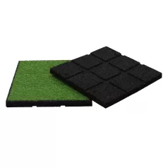   Reflex Step Grass gumilap 18 mm műfű felső réteggel, 3x40x40 cm