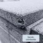 MÁSODOSZTÁLYÚ - Gumilap ReFlex Fitness - 2x100x100 cm szürke