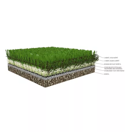 Műfű - NS-18 Természetes hatású professzionális Műfű