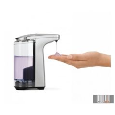   SimpleHuman ST1023 237 ml-es szenzoros elektromos szappan adagoló (matt nikkel)