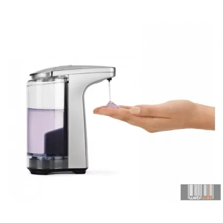 SimpleHuman ST1023 237 ml-es szenzoros elektromos szappan adagoló (matt nikkel)
