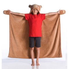 Kanguru Bear (1197) macis viselhető pléd gyerekeknek