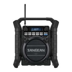   Sangean U-4 DBT BLACK DAB, FM-RDS, Bluetooth, Aux-in, strapabíró digitális rádió