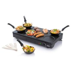   Domo DO8712W Gourmet szett 3/1-ben: grill-, wok- és palacsintasütő