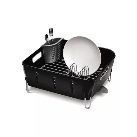 simplehuman KT1105 kompakt konyhai edényszárító - fekete