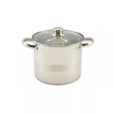 Perfect Home 10339 Rozsdamentes fazék 22cm + fedő