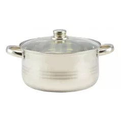 Perfect Home 10343 Rozsdamentes lábas 20 cm + fedő