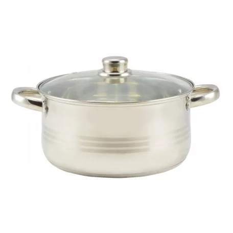 Perfect Home 10344 Rozsdamentes lábas 22cm + fedő