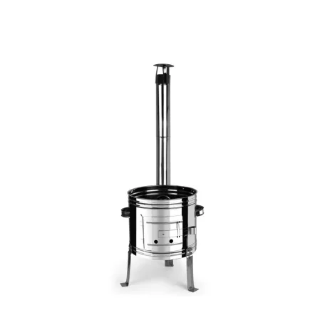 Perfect Home 10447 Inox parti üstház 36 cm + kémény + könyök