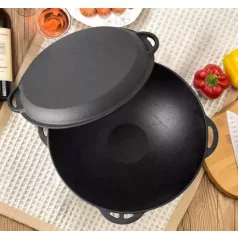   Perfect Home Öntöttvas 3in1 lábas/bogrács/szeletsütő 32 cm 12411