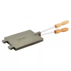   Perfect Home 12517 Öntöttvas ostyasütő, sajtos tallér sütő