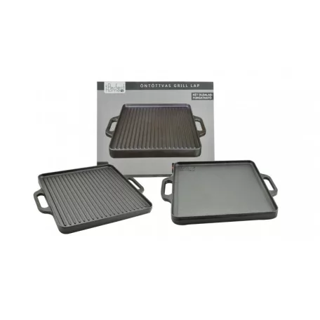 Perfect Home 12970 Öntöttvas grill lap 2 oldalas