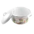 Perfect Home 13470 Zománc lábas 24 cm+fedő