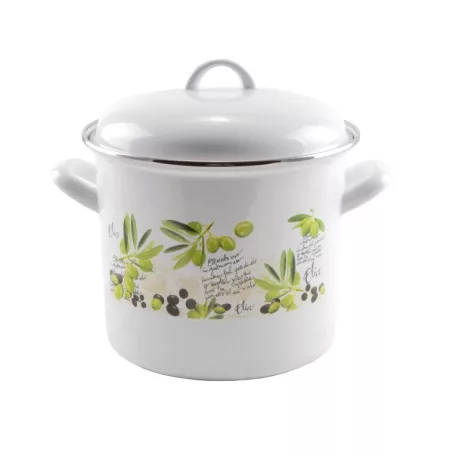 Perfect Home 13471 Zománc fazék 20 cm+fedő