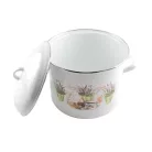 Perfect Home 13472 Zománc fazék 24 cm+fedő