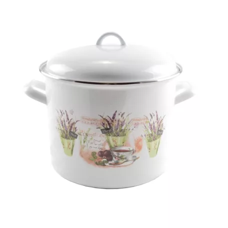 Perfect Home 13472 Zománc fazék 24 cm+fedő