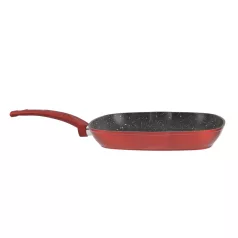   Perfect Home Metal Red Line tapadásmentes alumínium grillserpenyő 28*28 cm indukciós 14414