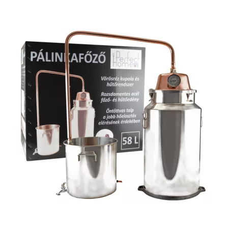 Perfect Home Pálinkafőző 58 literes réz inox 14646