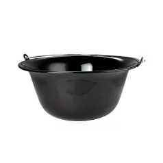   Perfect Home Zománcozott gulyás bogrács 11 liter fekete 15016