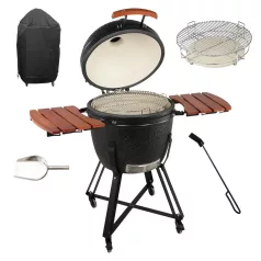   Perfect Home Kamado SE Premium Line Grillező 23,5"/60 cm matt fekete  - készlet  16699