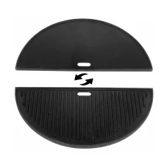   Perfect Home Kamado SE 23,5" félhold sütőlap öntöttvas 2 oldalas 51cm 17799